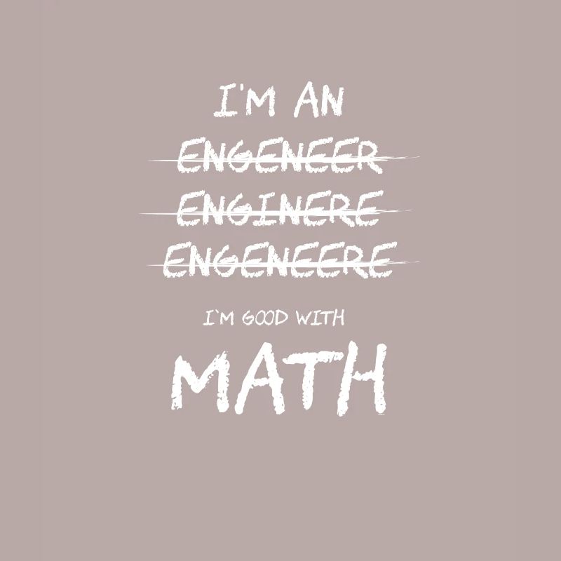 Je suis bon avec Math Engineer Science Nerd Gift
