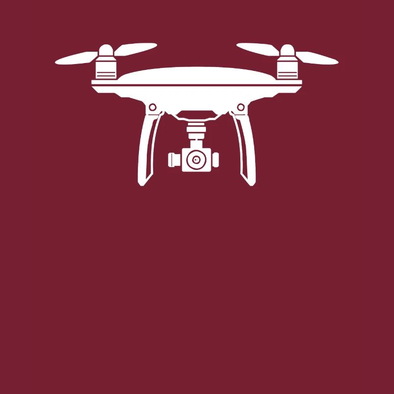 Drone Symbol Dronenpilot fliegen Technik