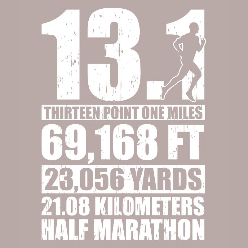 Half marathon 13.1 miles