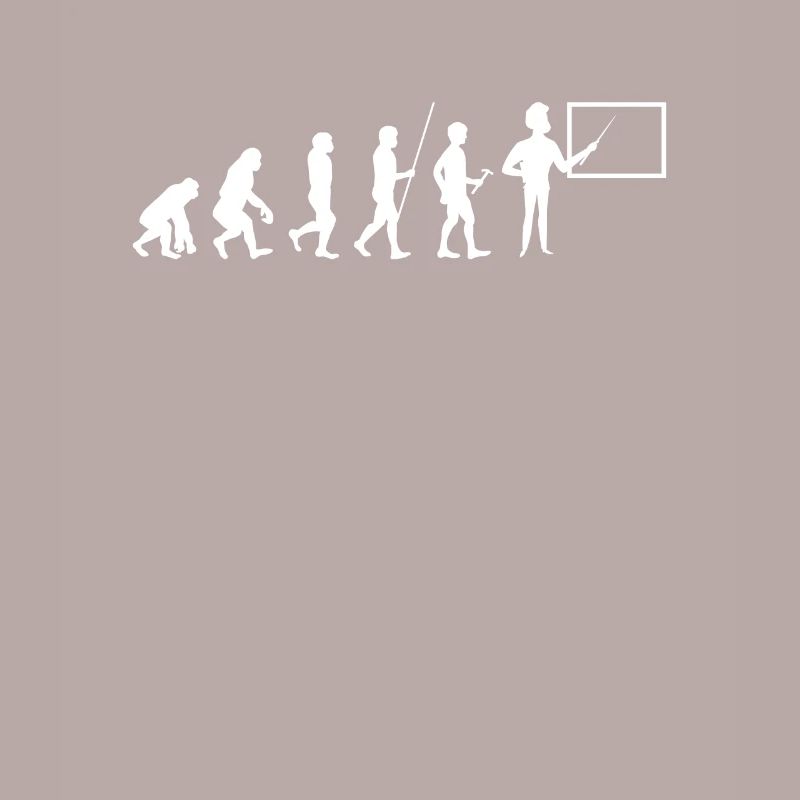 Lehrer Evolution Student Teaching School Geschenk