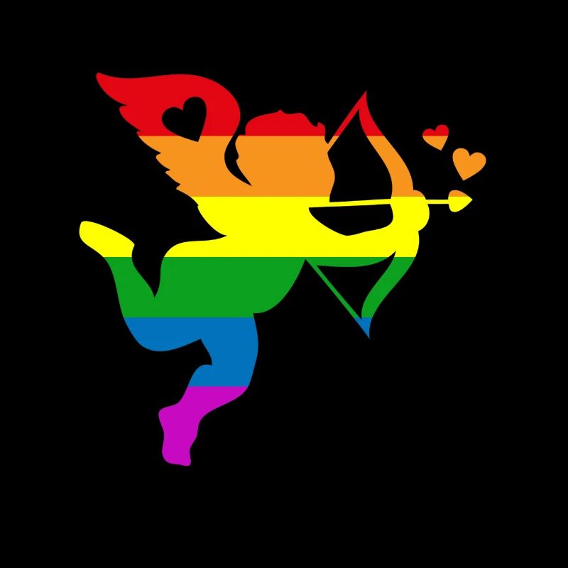 Amor Regenbogen Valentinstag Herzen Tag Liebe Geschenk