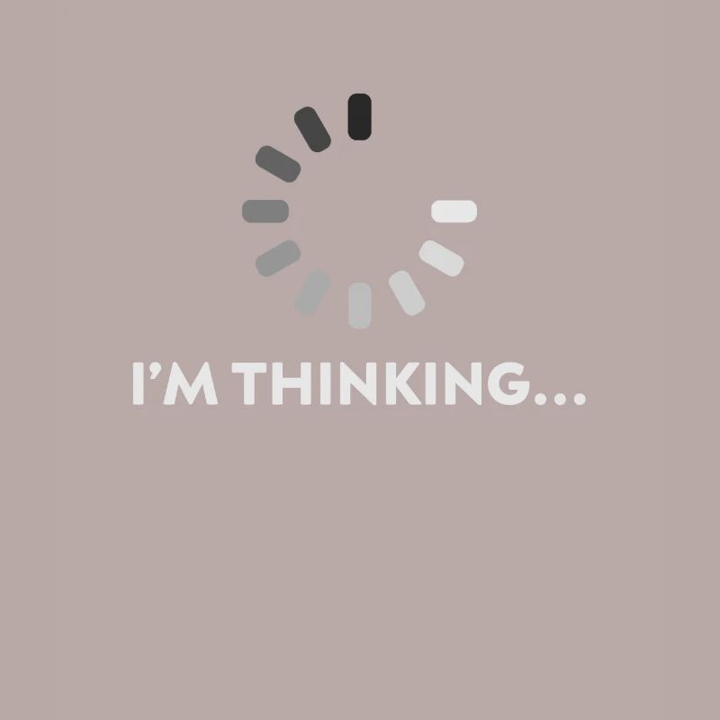 Ich denke Programmierer Coder Entwickler PC Geschenk