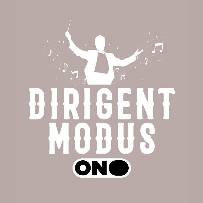Dirigent Modus Conductor Orchestra Music Note Gift