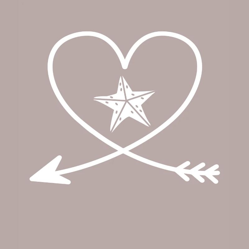Starfish Heart Arrow