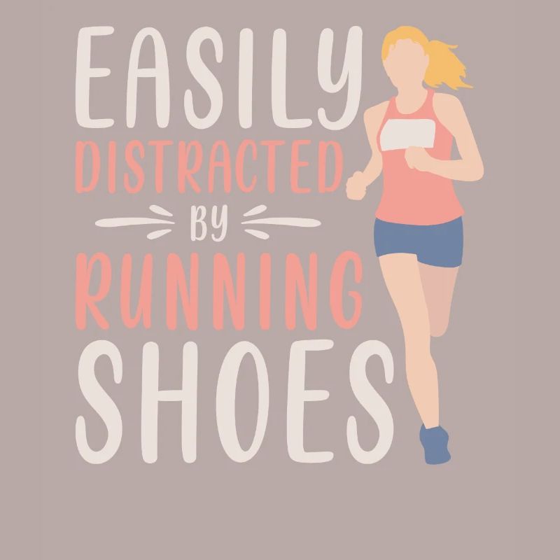 Distrait par les chaussures de course - Runner Laufen Runner