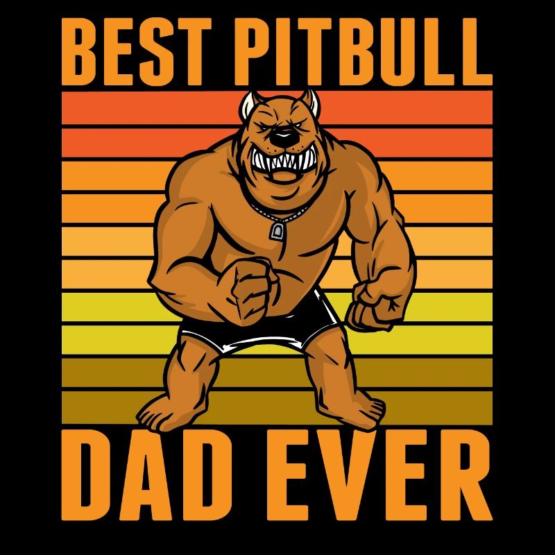 Meilleur père Pitbull de tous les temps