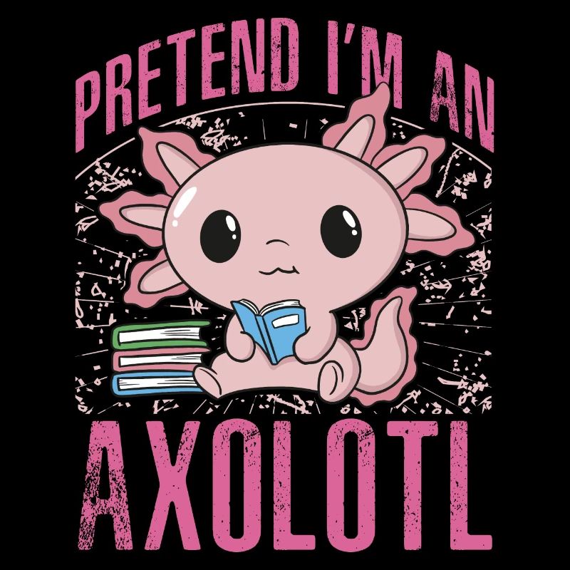 Fais semblant d’être un axolotl