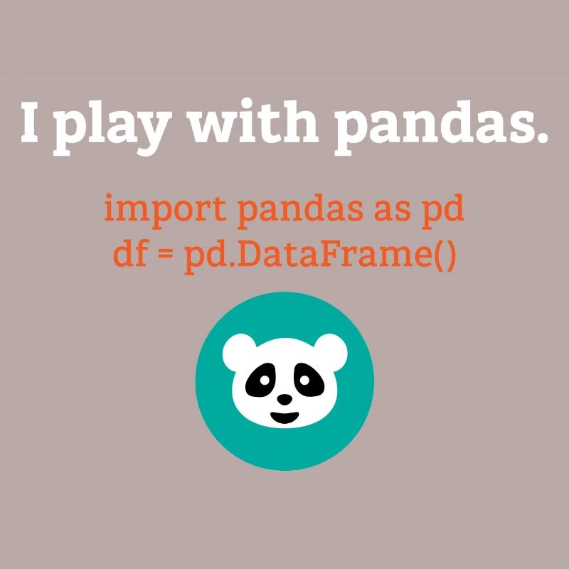 Pandas Data Science Computer Science Gift