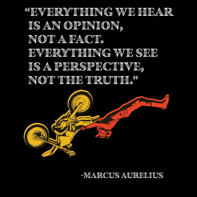 Stoisches Zitat von Marcus Aurelius, Illusion, Point of