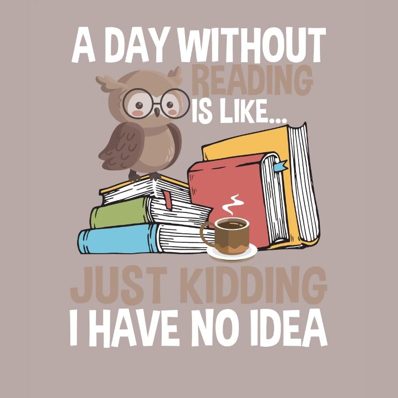 A Day Without Reading Bookworm