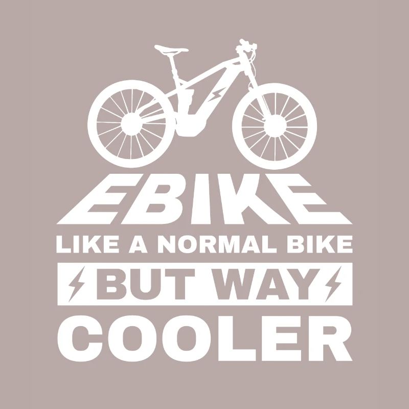 EBike comme un vélo normal mais beaucoup plus cool