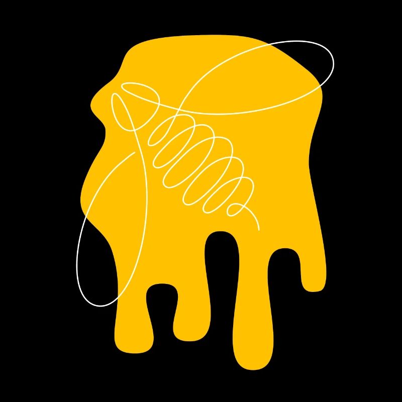 Be nice - Bee - abstract - Graphic Art