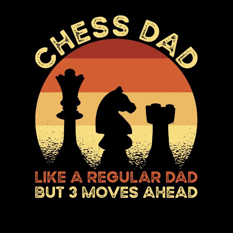 Chess Dad Schachspieler
