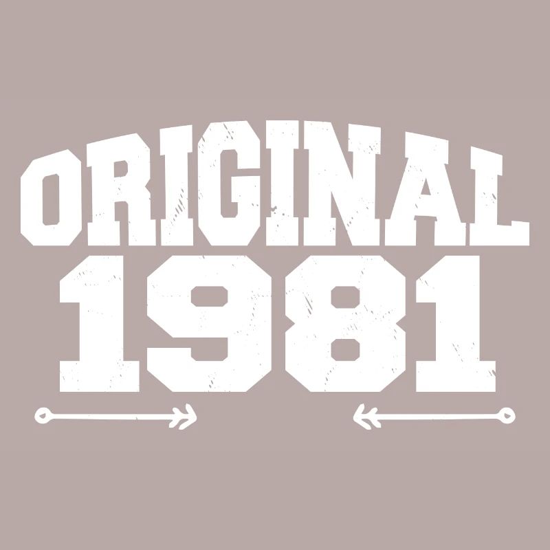 Original 1981 | Geburtstagsgeschenk 1981