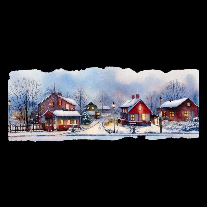 Häuser Winter