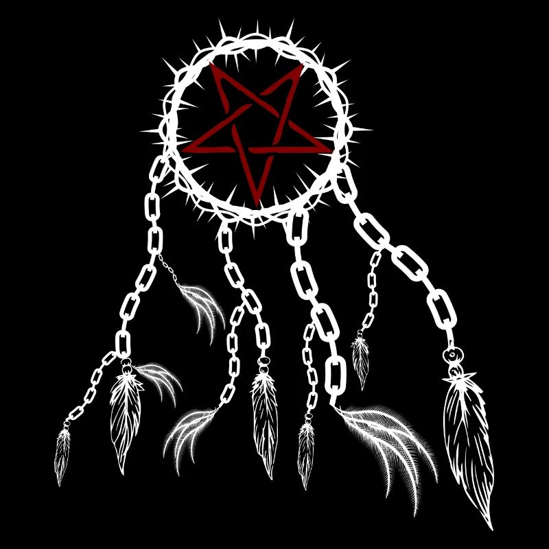Pentagram Alb Dream Catcher