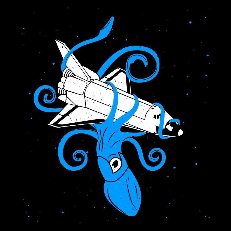 Squid vs Space Shuttle