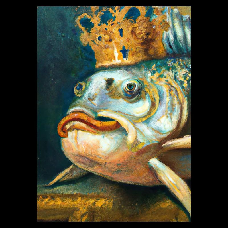 Fisch mit Krone