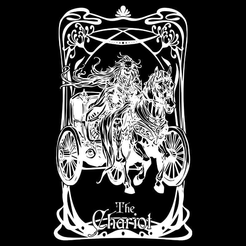 Carte tarot Le chariot
