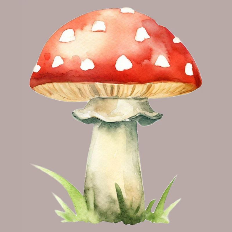 Red mushroom toadstool