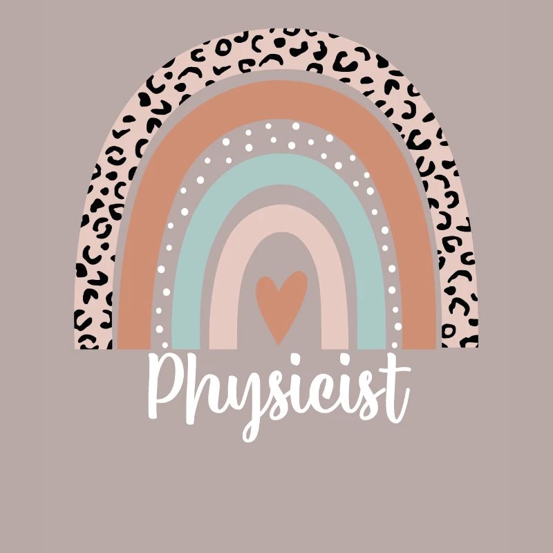 Physicist Rainbow Leopard Funny Physicist