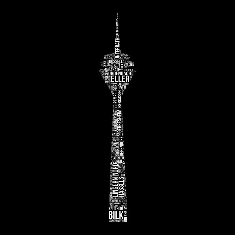 Düsseldorf Stadtteile Rheinturm