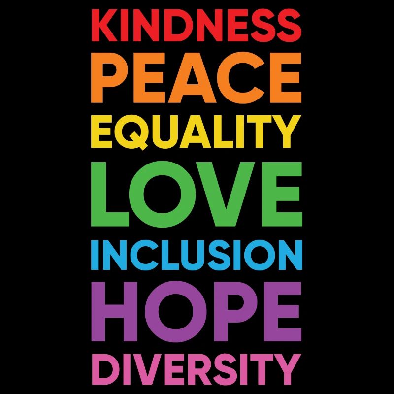 Human Peace Equality Kindness Diversity