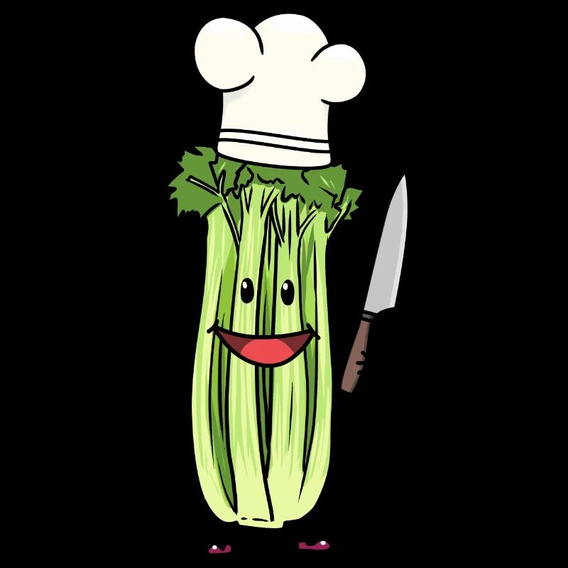 CELERY VEGETABLE COOK HOBBY CHEF CULINARY ART
