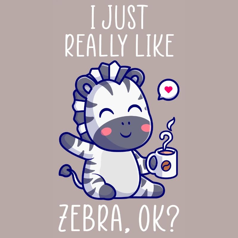 J’aime vraiment Zebra ok? Conception Zebra