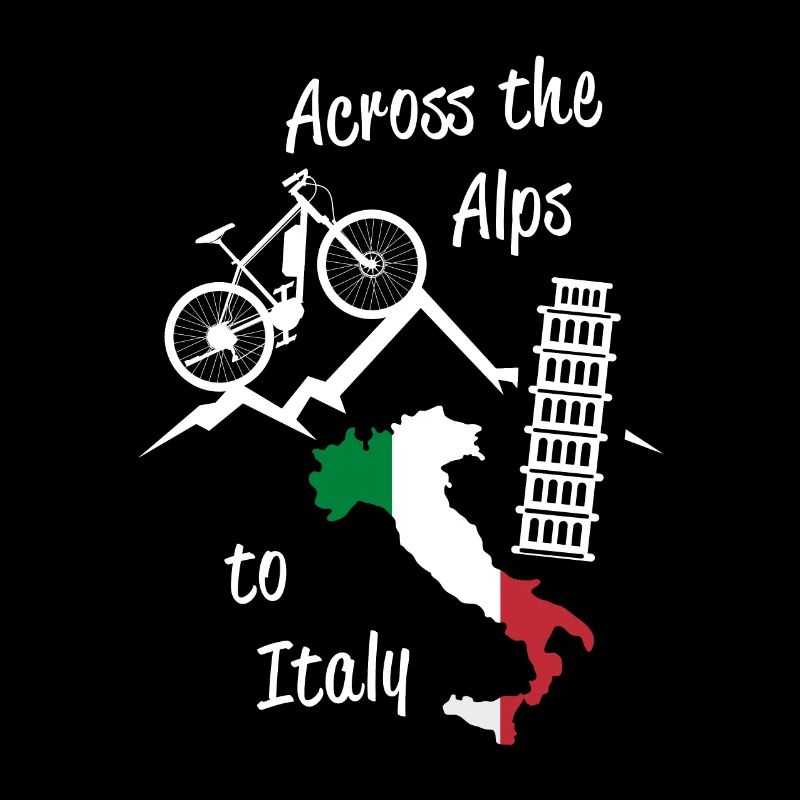 Alpine crossing Alps Italy MTB