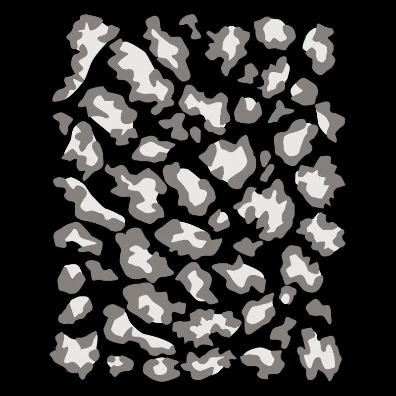 Snow leopard pattern light