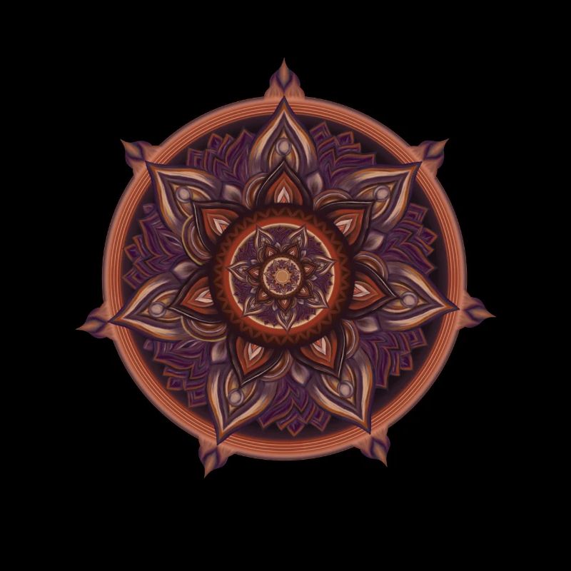 Symbolic Compass – Ornament Illustration