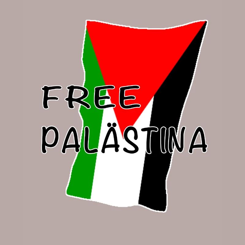 Conception du drapeau de la Palestine libre
