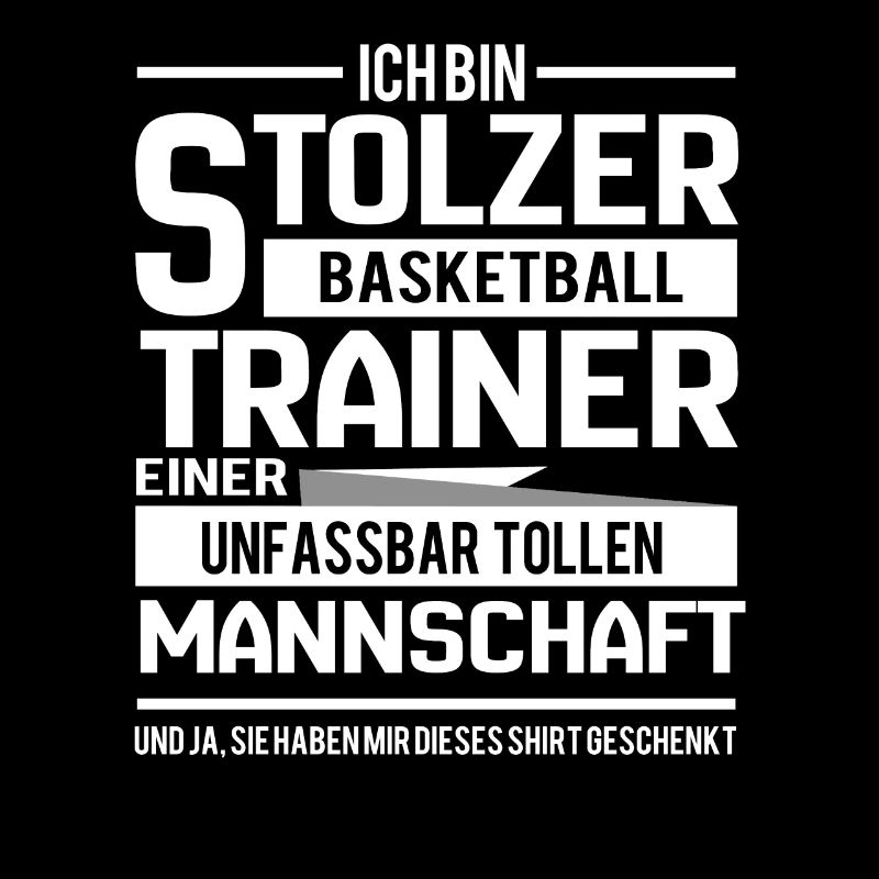 Basketball Trainer Geschenk
