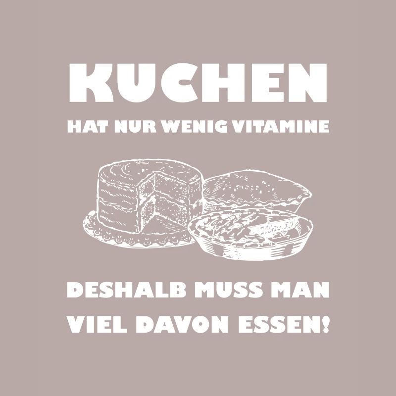 Le gâteau a peu de vitamines.