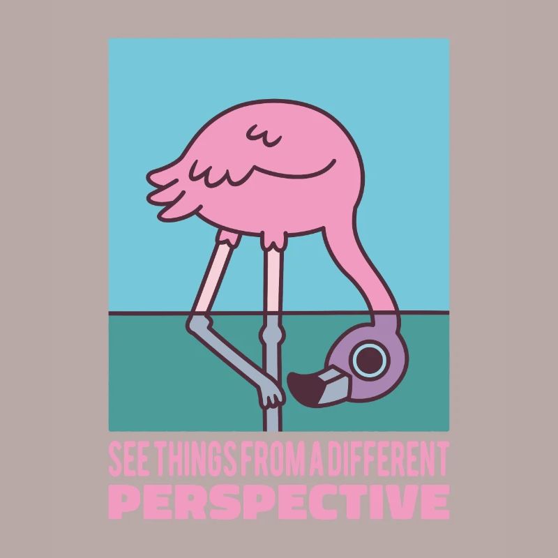 Flamingo voit les choses sous un angle différent