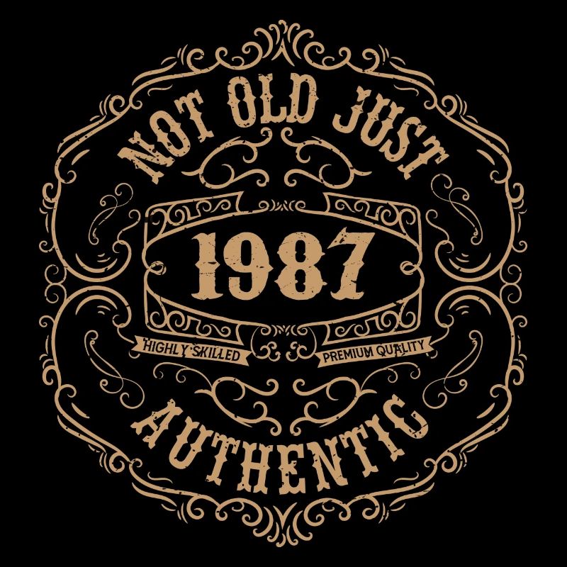 1987 Classic 1987 Retro 1987 Geburtstagsgeschenk