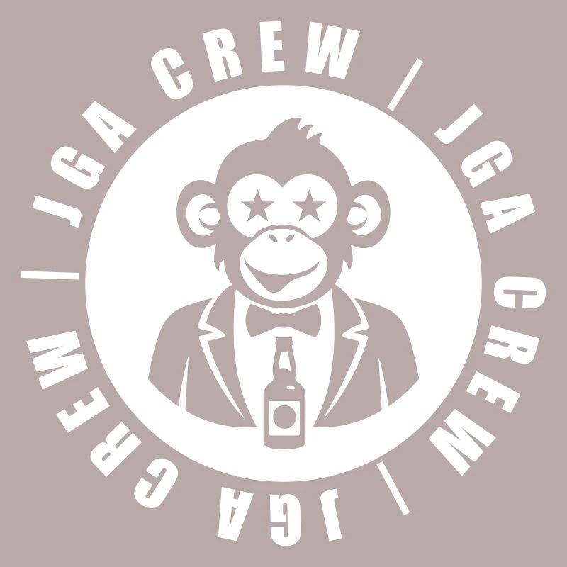 Junggesellen Crew Affe