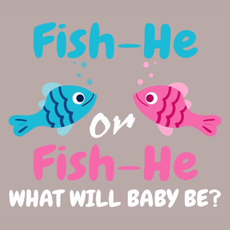 Fish-He oder Fish-She Geschlecht verraten Angeln Geschlecht