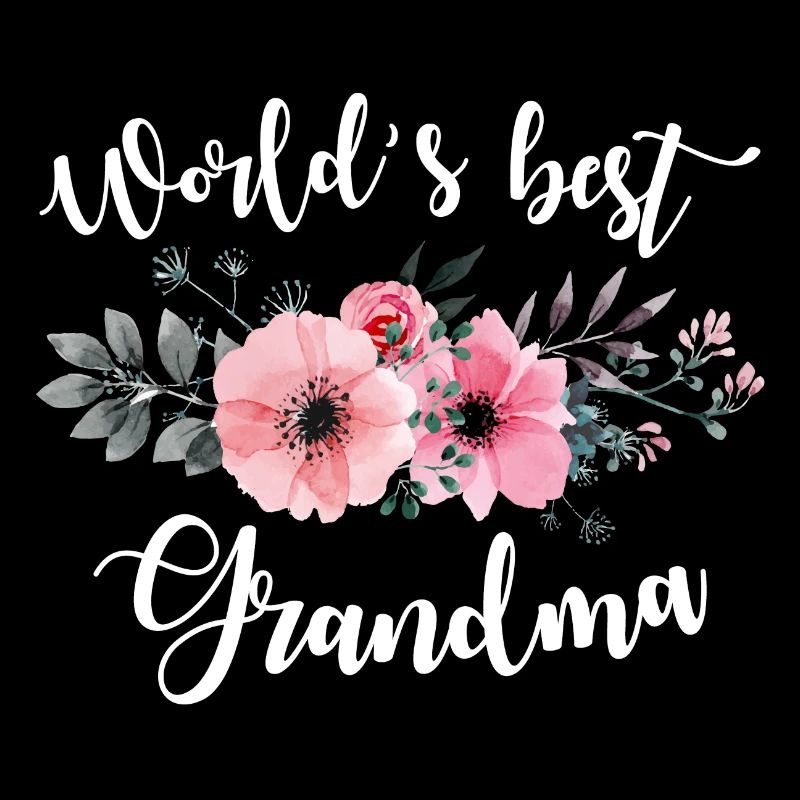 Die beste Großmutter der Welt. Geschenke für Kindermädchen. Geburtstag