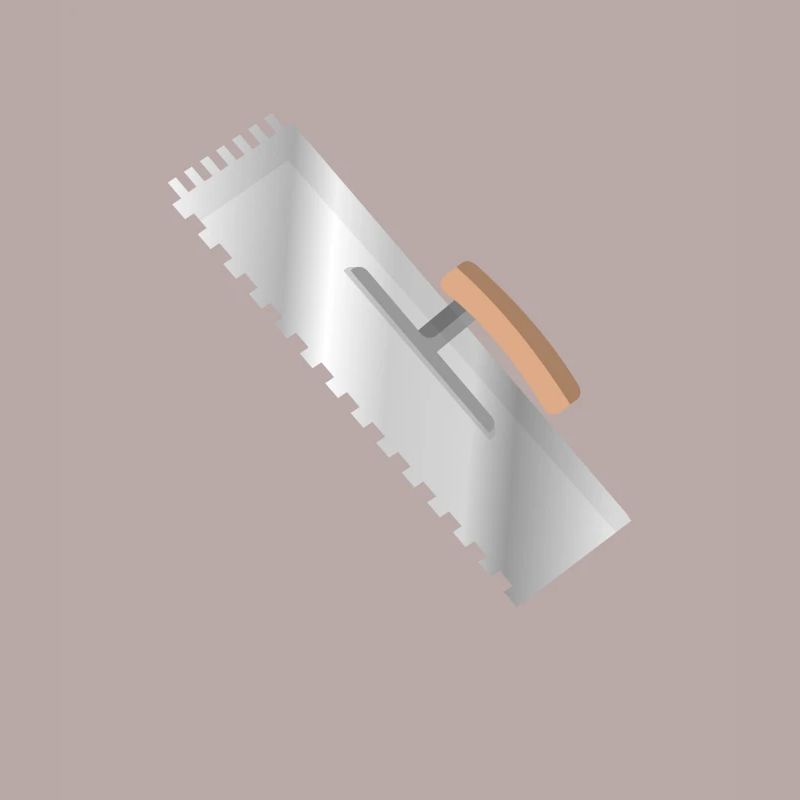 Spatula trowel tool construction site