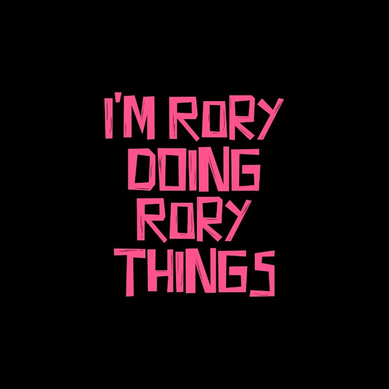 I'm Rory doing Rory things