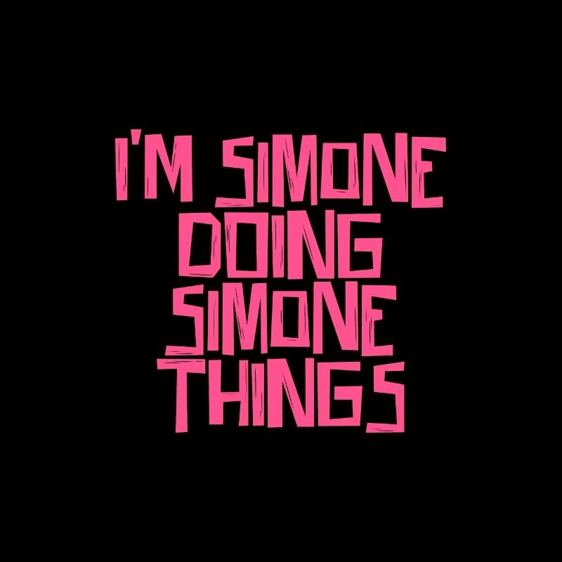 I'm Simone doing Simone things
