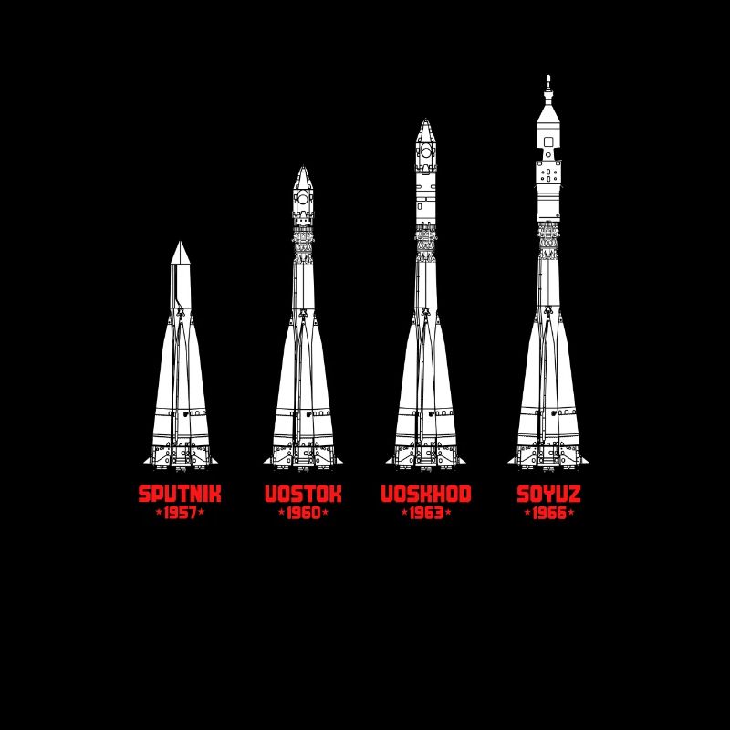 Voyage spatial de missiles Union soviétique Russie