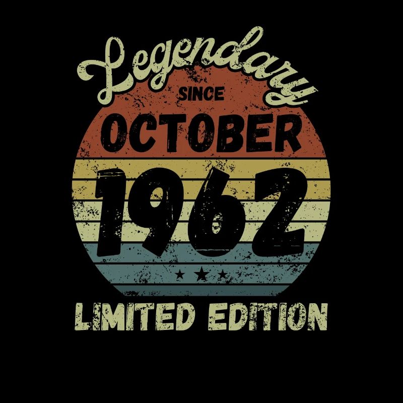 Legendary since October 1962 - Geburtstag