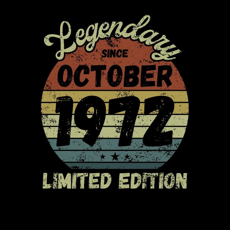 Legendary since October 1972 - Geburtstag