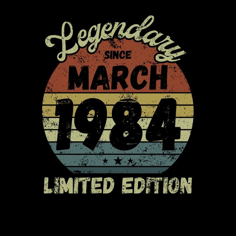 Legendary since March 1984 - Geburtstag