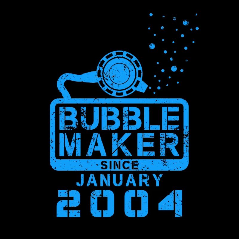 Plongeur Birthday Bubblemaker depuis janvier 2004