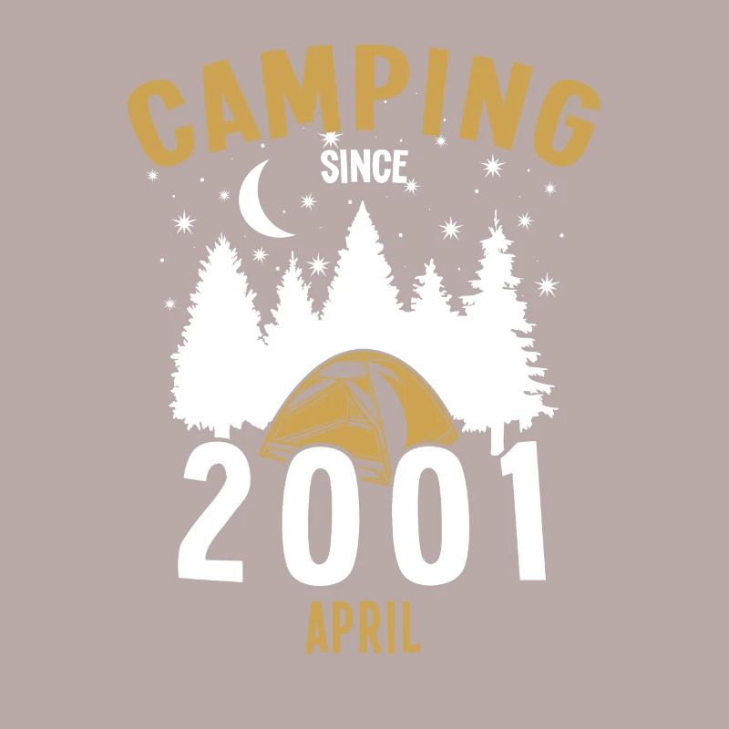 Geburtstag: Camping seit April 2001 Zelten