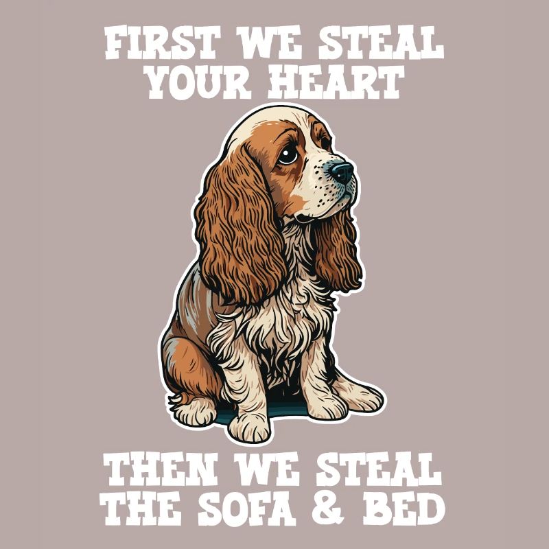 Cocker Spaniel First We Stell Your Heart